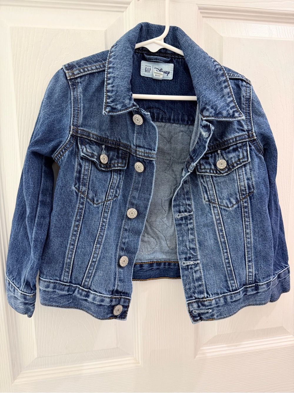 Gap x Disney Boys 4T Mickey Mouse Denim Jean Jacket